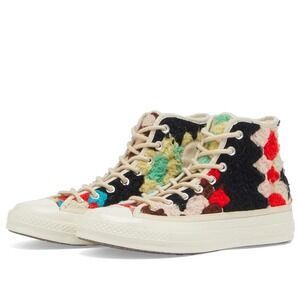 Converse‎ Especial Edition Crochet Colorful High-Top Sneakers